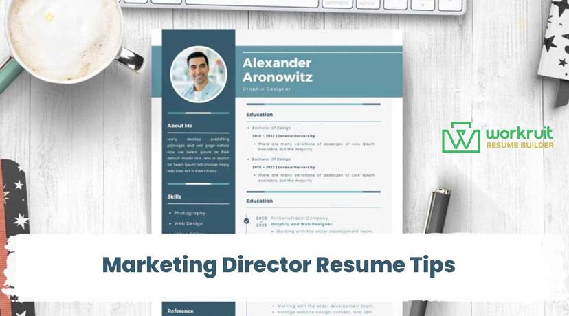 Crafting a Winning Marketing Director Resume Examples | Workruit